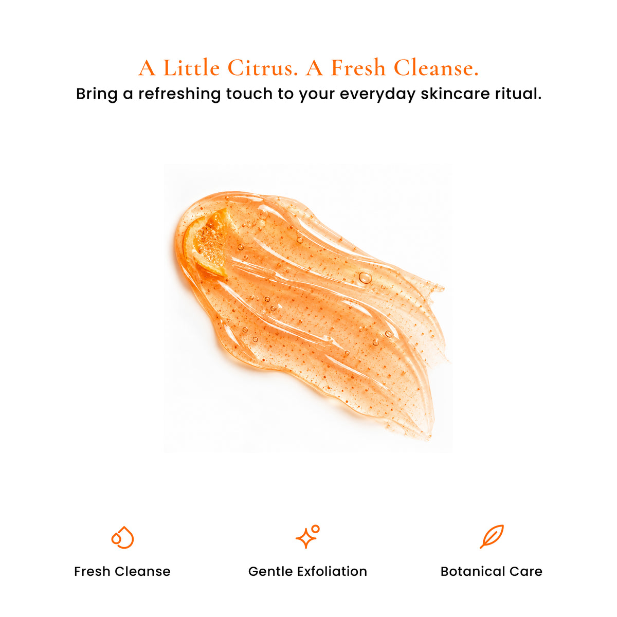 Orange Face Wash Gel