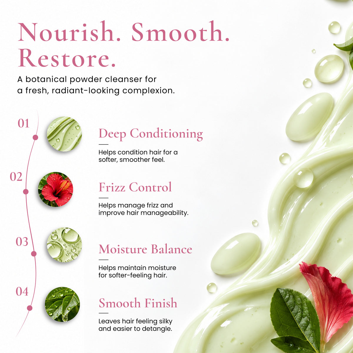 Nourishing & Natural Smooth Hair Masque