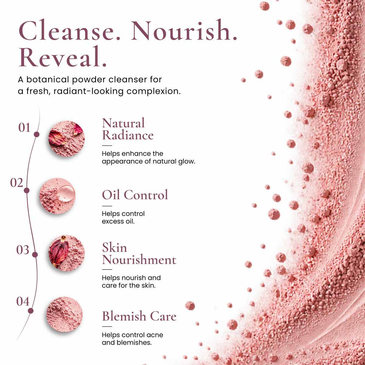 Natural Glow Powder Face Wash
