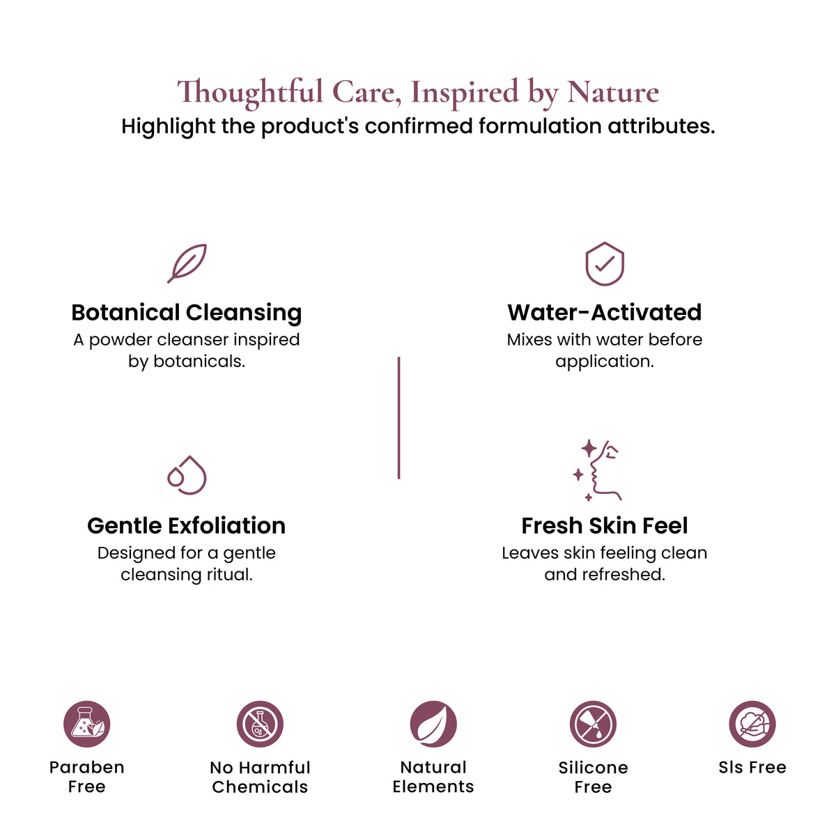 Natural Glow Powder Face Wash